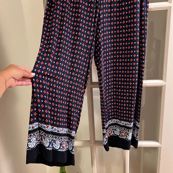 LOFT printed drawstring pants - Picture 2 of 6